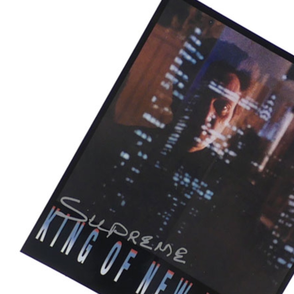 Supreme King of New York box sticker